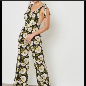 Floral jumpsuit